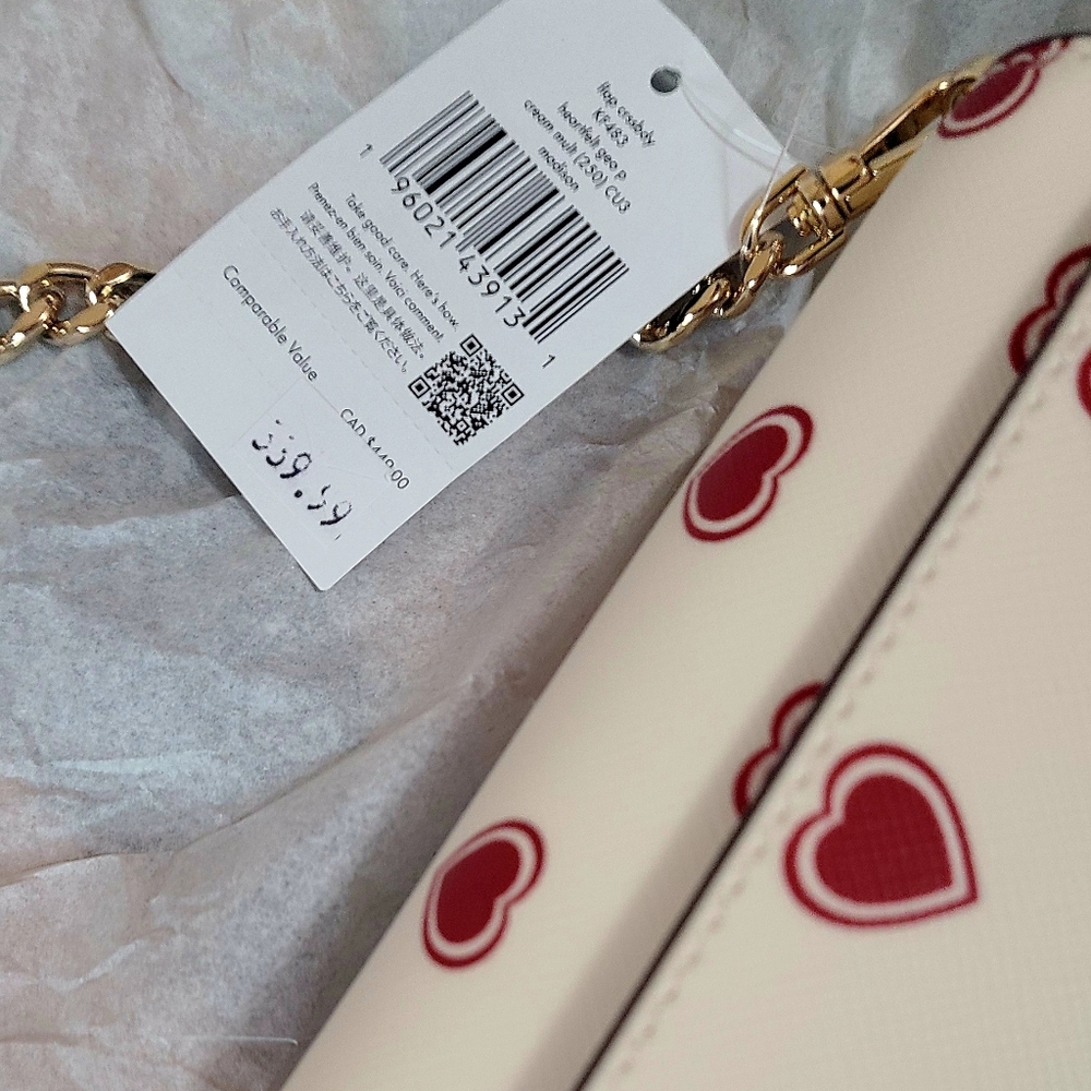 2026 CLEARANCE ($300+ OFF)! NEW Madison Heartfelt Crossbody by KATE SPADE!! - Picture 4 of 9